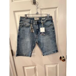 Pull & Bear Slim Comfort Den Shorts sz 31 NWT